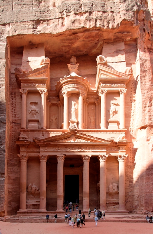Treasury, Petra (Wadi Musa) Jordan 1.jpg - Treasury
